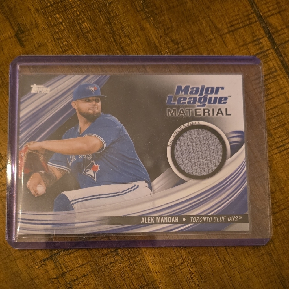 Alek Manoah Topps Major League Material Card